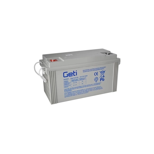 Baterie gelová 12V 120Ah GETI pro soláry 04250447