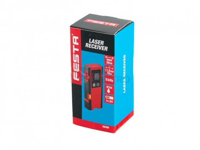 Obrázek produktu Laserový přijímač FESTA 26209 pro prodloužení dosahu laserového paprsku v pulzním režimu 4