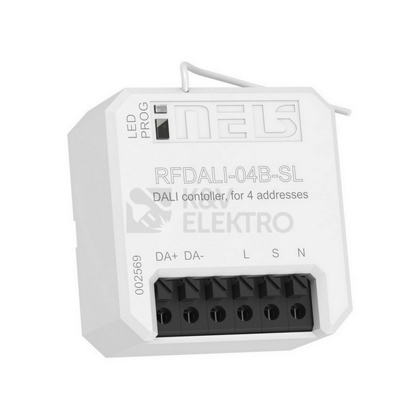 Obrázek produktu Bezdrátový řídící prvek DALI INELS ELKO EP RFDALI-04B-SL 0