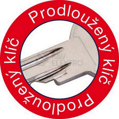Obrázek produktu Cylindrická oboustranná 5stavítková zámková vložka EURO Plus Richter EP.30/35.MS 4