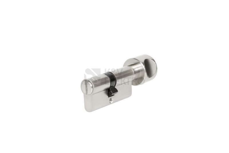 Obrázek produktu Slepá zámková vložka s knoflíkem Richter RB.30/35K.NI 0