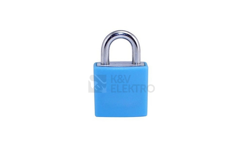 Obrázek produktu Hliníkový visací zámek s plastovým krytem Richter RV.2402.20.MOD 0