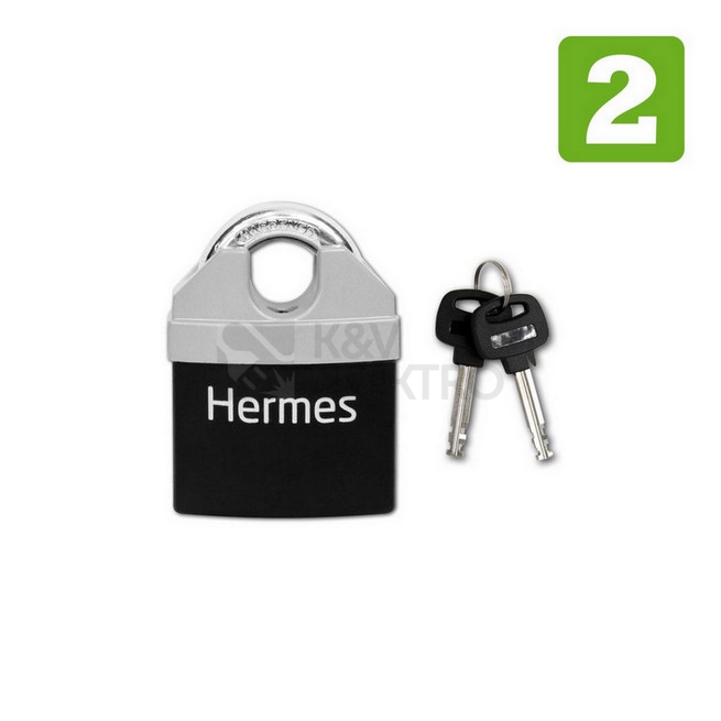 Obrázek produktu Ocelový visací zámek Richter RV.HERMES.65 0