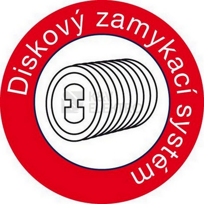 Obrázek produktu Ocelový visací zámek Richter RV.HERMES.65 1