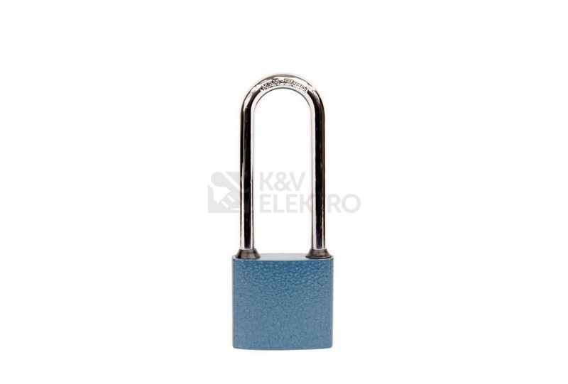 Obrázek produktu Klasický litinový visací zámek s prodlouženým okem Richter RV.OVAL.38.PL 0