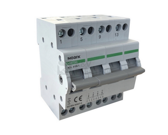 Obrázek produktu Instalační vypínač NOARK Ex9BT3G 4CO 40A EU 113932 0