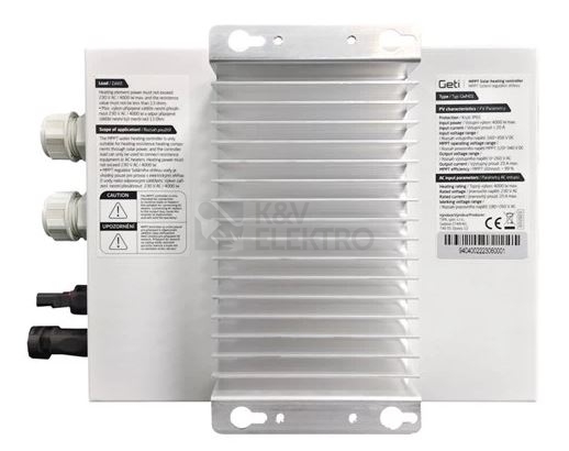 Obrázek produktu  Solární invertor GETI GWH01 4kW MPPT pro ohřev vody z fotovoltaických panelů 3