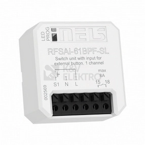 Obrázek produktu Bezdrátový přijímač INELS ELKO EP RFSAI-61BPF-SL 0
