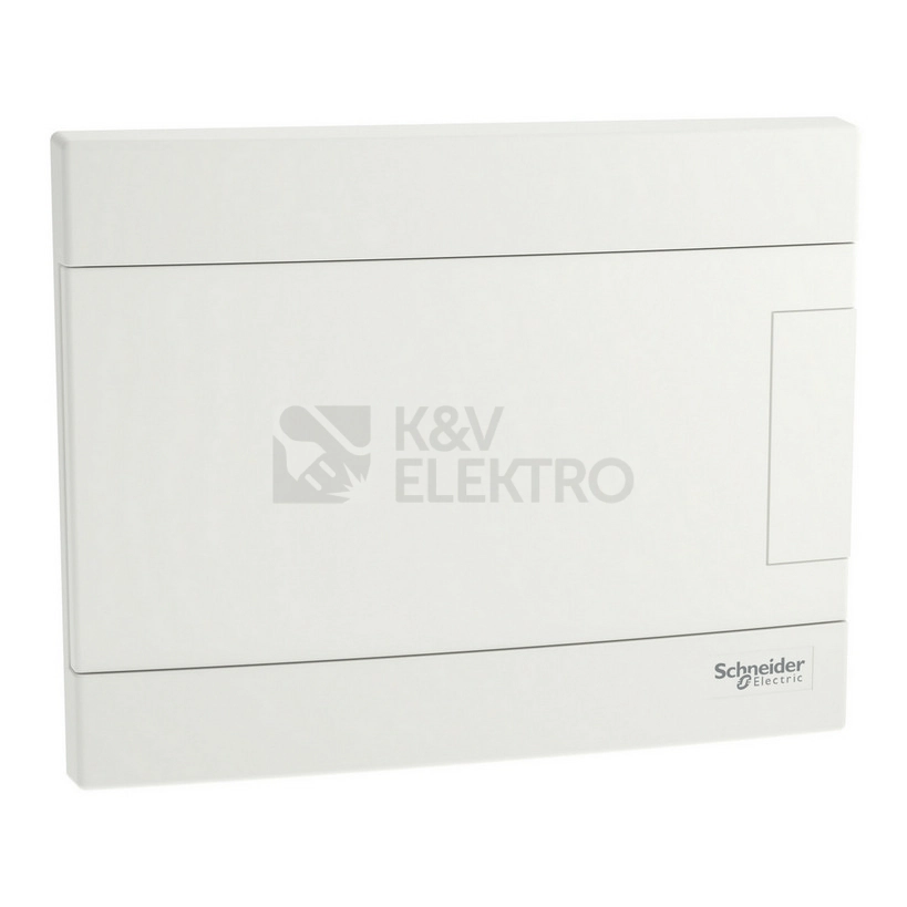 Obrázek produktu Rozvodnice pod omítku Schneider Electric EASY9 EU 8M bílé dveře EZ9EUB108 0