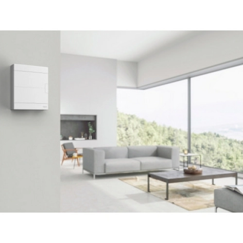 Rozvodnice nástěnná Schneider Electric EASY9 EU 18M bílé dveře EZ9EUD118 (obrázek 4)
