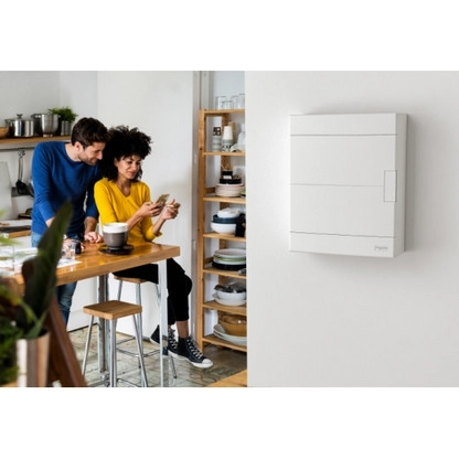Rozvodnice nástěnná Schneider Electric EASY9 EU 24M bílé dveře EZ9EUD212 (obrázek 3)