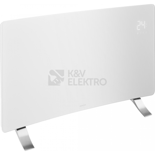 Chytrý skleněný WiFi přímotop SENCOR SCF 4740WH 1200/2400W