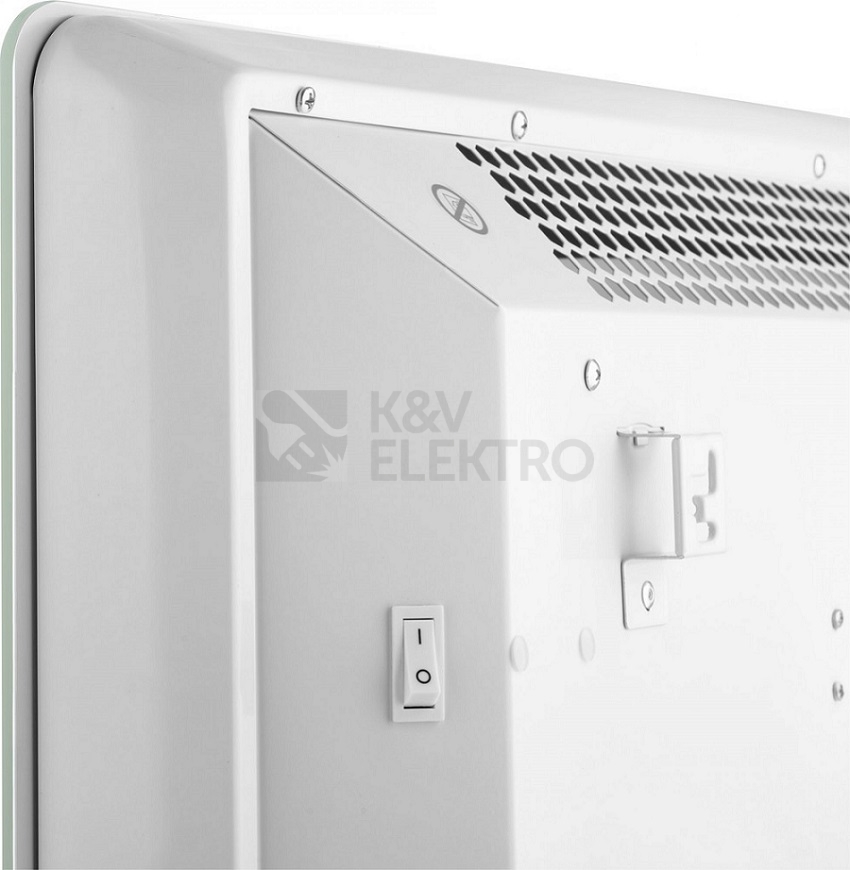 Obrázek produktu  Chytrý skleněný WiFi přímotop SENCOR SCF 4740WH 1200/2400W 2