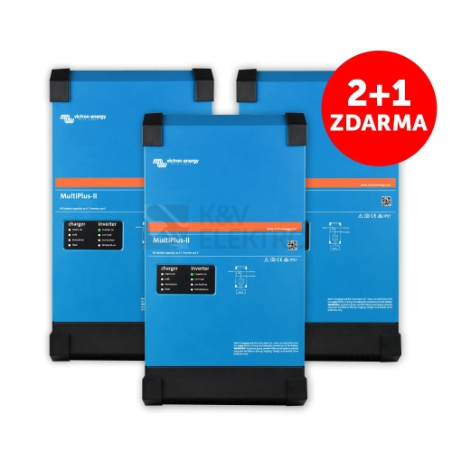 DC-AC hybridní měnič/nabíječ Victron Energy MultiPlus-II 48V/3000VA PROMO