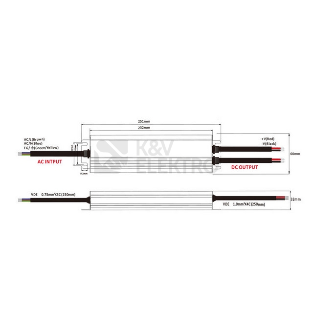 Obrázek produktu LED napájecí zdroj McLED 24VDC 16,67A 400W ML-732.111.39.1 5