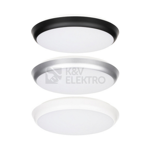 LED svítidlo McLED Calvia 18 12/15/18W CCT 3000/4000/6000K IP65 bílá/černá/stříbrná ML-411.011.42.0