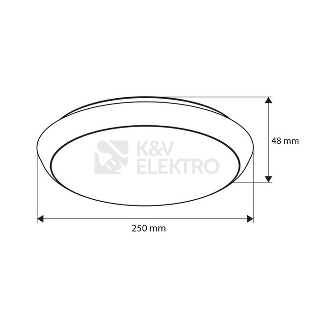 Obrázek produktu LED svítidlo McLED Calvia 18 12/15/18W CCT 3000/4000/6000K IP65 bílá/černá/stříbrná ML-411.011.42.0 6