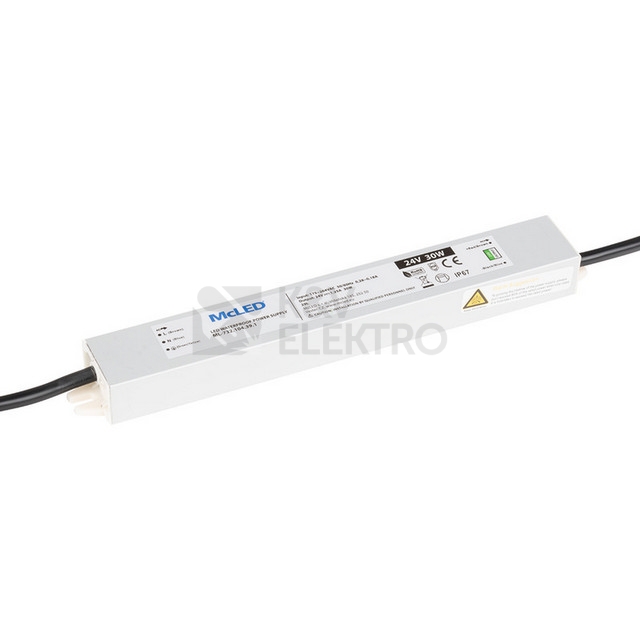 Obrázek produktu LED napájecí zdroj McLED 24VDC 1,25A 30W ML-732.104.39.1 1