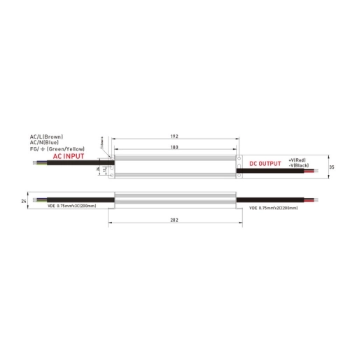 LED napájecí zdroj McLED 24VDC 2,5A 60W ML-732.105.39.1 (obrázek 4)