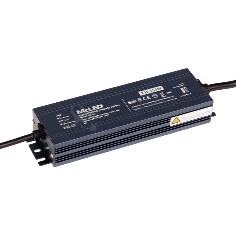 Obrázek produktu LED napájecí zdroj McLED 24VDC 6,25A 150W ML-732.107.39.1 4