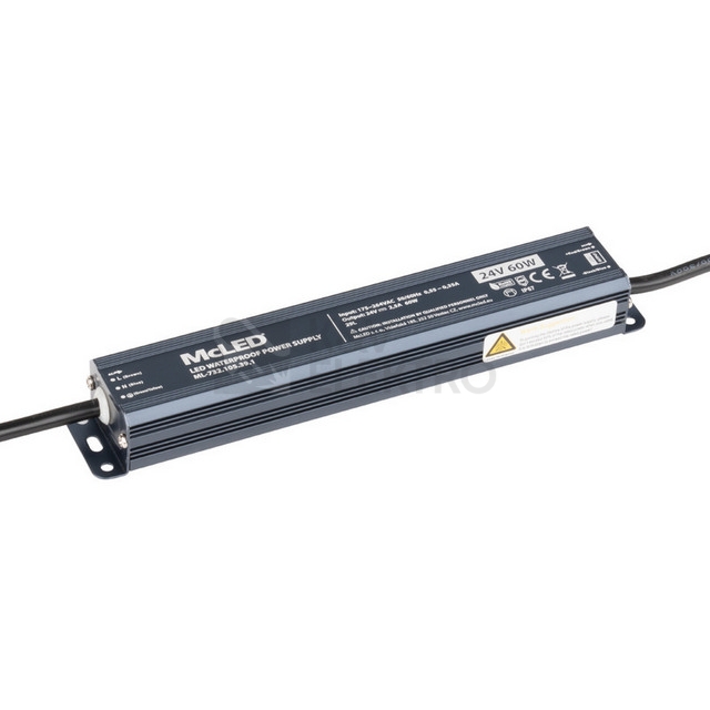 Obrázek produktu LED napájecí zdroj McLED 24VDC 4,16A 100W ML-732.106.39.1 1