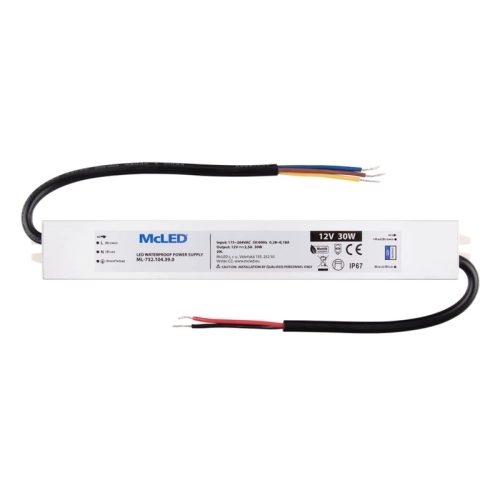 LED napájecí zdroj McLED 12VDC 2,5A 30W ML-732.104.39.0 (obrázek 5)