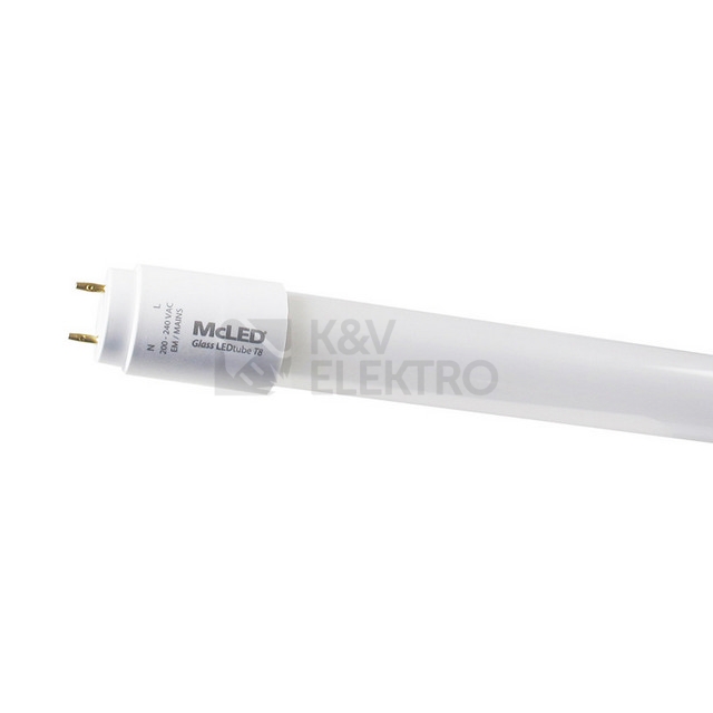 Obrázek produktu  LED trubice zářivka McLED GLASS LEDTUBE 120cm 14W (36W) T8 G13 neutrální bílá ML-331.070.89.0 EM/230V 9
