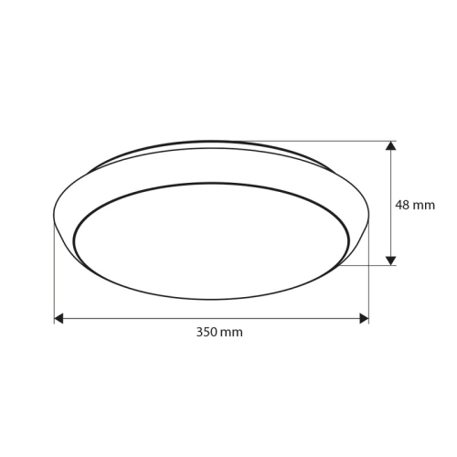 LED svítidlo McLED Calvia 30 18/24/30W CCT 3000/4000/6000K IP65 bílá/černá/stříbrná ML-411.012.42.0 (obrázek 6)