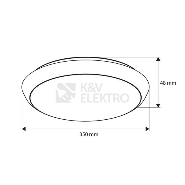 Obrázek produktu LED svítidlo McLED Calvia 30 18/24/30W CCT 3000/4000/6000K IP65 bílá/černá/stříbrná ML-411.012.42.0 4