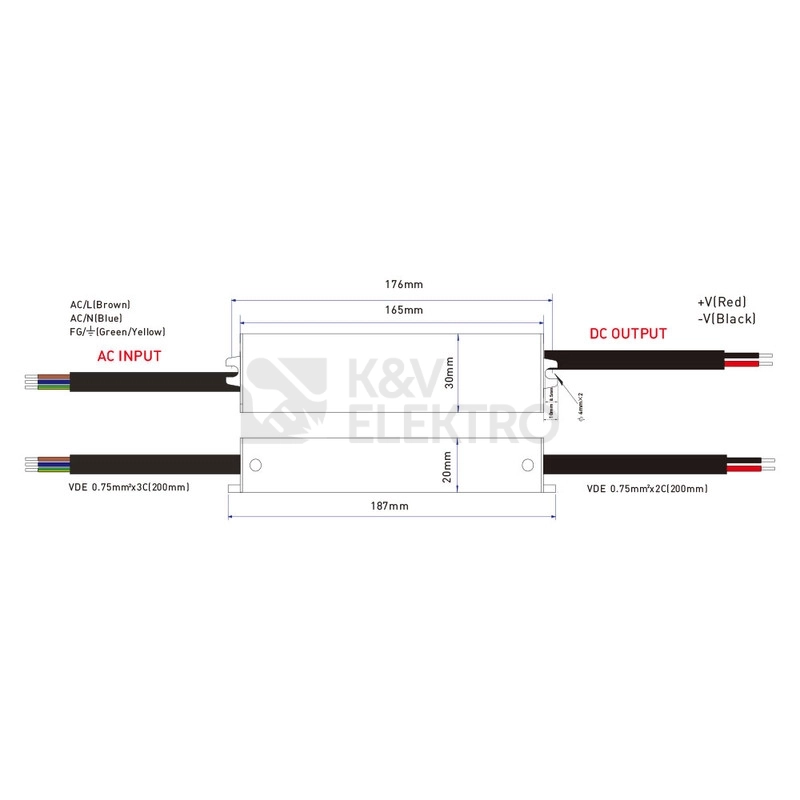 Obrázek produktu LED napájecí zdroj McLED 24VDC 0,83A 20W ML-732.103.39.1 4