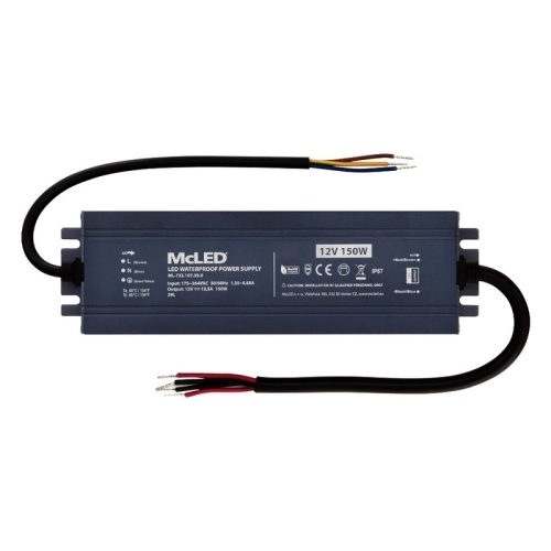 LED napájecí zdroj McLED 12VDC 12,5A 150W ML-732.107.39.0 (obrázek 3)