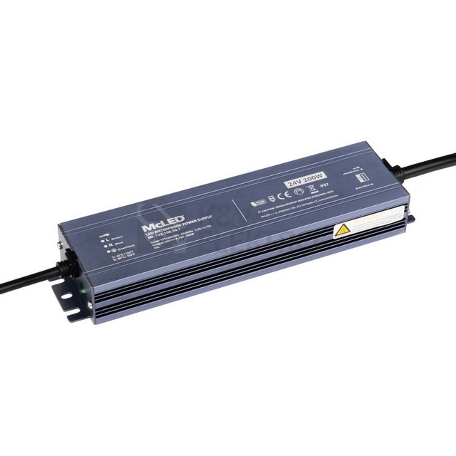 Obrázek produktu LED napájecí zdroj McLED 24VDC 8,33A 200W ML-732.108.39.1 1