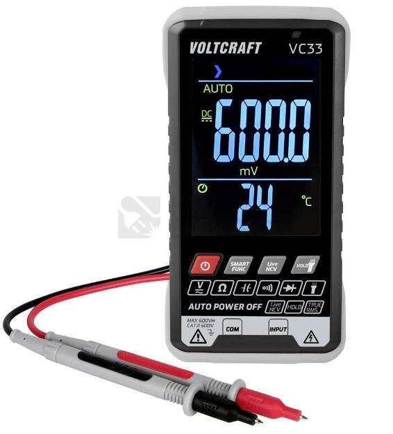 Obrázek produktu Kapesní digitální multimetr VOLTCRAFT VC33 VC-12948140 2589628 0