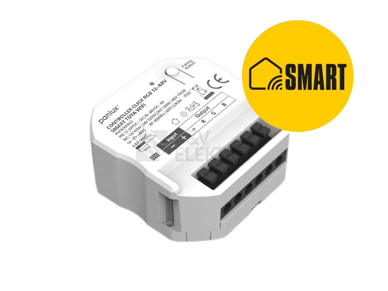 Obrázek produktu CONTROLLER CLICK RGB 12-48V SMART Tuya Wifi PN78000622 0