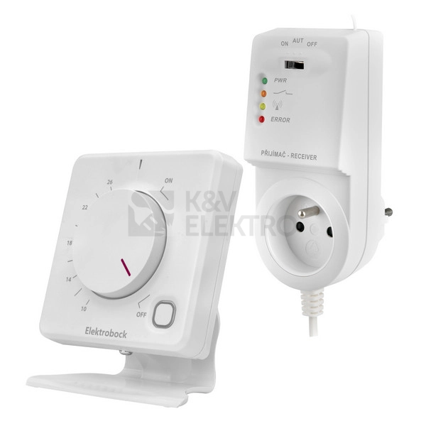 Obrázek produktu Bezdrátový termostat ELEKTROBOCK BT015 1