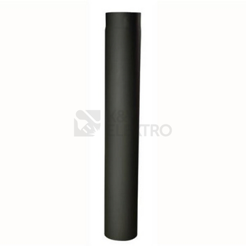 Roura kouřová STEEL 150mm/1000 tloušťka 1,5mm černá RO150.1000.15.0 654171