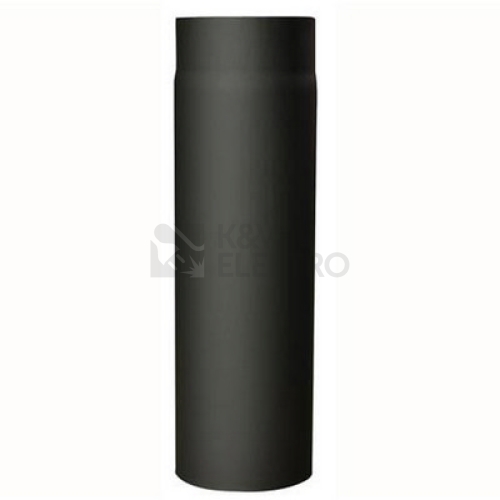 Roura kouřová STEEL 150mm/500 tloušťka 1,5mm černá RO150.500.15.0 654191