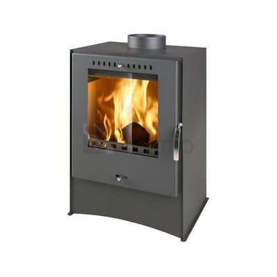 Obrázek produktu Kamna na tuhá paliva THORMA SKAL II 7kW černá horní vývod průměr zděře 150mm F9473550610 655571 0