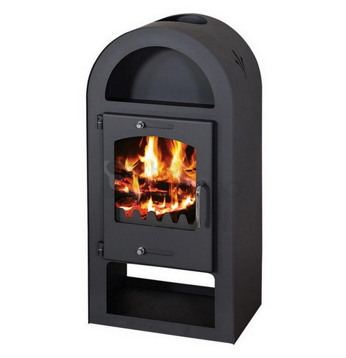 Obrázek produktu Kamna na tuhá paliva O100, 9kW, průměr zděře 150mm 658228 0