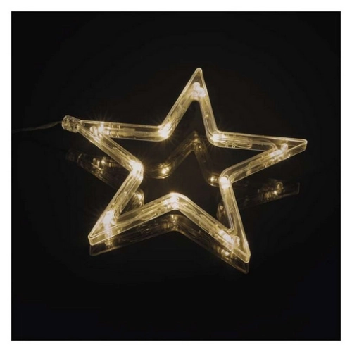 LED vánoční závěs EMOS DCGW14 hvězdy 67x125cm vnitřní použitíteplá bílá (obrázek 5)
