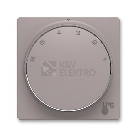 Obrázek produktu ABB Zoni kryt termostatu greige 3292T-A00300 244 (2CHT910300A4244) 0