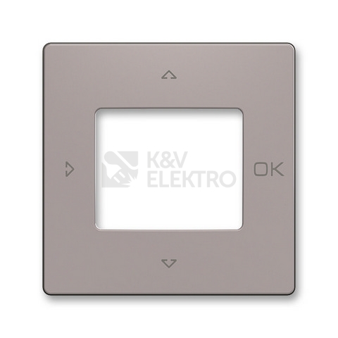 Obrázek produktu ABB Zoni kryt termostatu s displejem greige 3299T-A40100 244 (2CHT704010A4244) 0