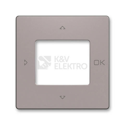 Obrázek produktu ABB Zoni kryt termostatu s displejem greige 3299T-A40100 244 (2CHT704010A4244) 0