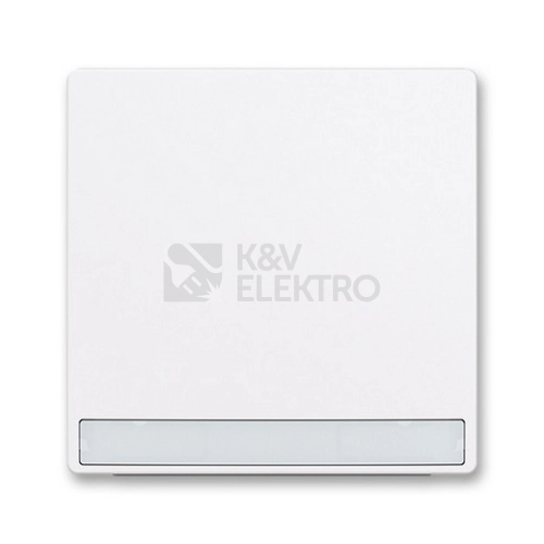 ABB Zoni kryt vypínače bílá 3559T-A00610 500 s popisovým polem (2CHT590610A4500)