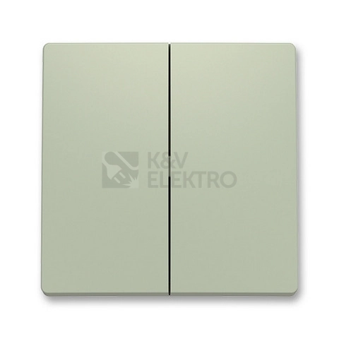 Obrázek produktu ABB Zoni kryt vypínače dělený olivová 3559T-A00652 243 (2CHT590652A4243) 0