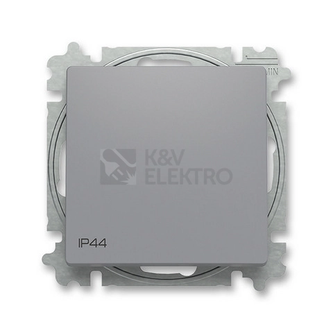 Obrázek produktu ABB Zoni vypínač č.6 IP44 šedá 3559T-A06940 241 2CHT590694A6241 0