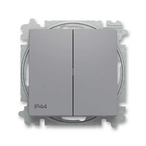 ABB Zoni vypínač č.6+6 IP44 šedá 3559T-A52940 241 2CHT595294A6241