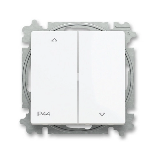 ABB Zoni žaluziové tlačítko č.1/0+1/0 IP44 bílá 3559T-A88940 500 (2CHT598894A6500)