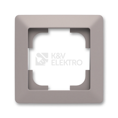 Obrázek produktu ABB Zoni rámeček greige/bílé okraje 3901T-A00010 144 (2CHT010010A6144) 0