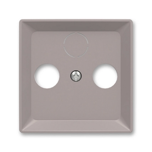 ABB Zoni multimediální zásuvka/kryt/záslepka greige 5011T-A00300 244 (2CHT080300A4244)